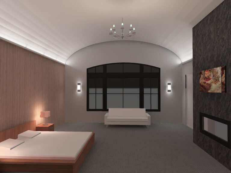 Master Bedroom Render